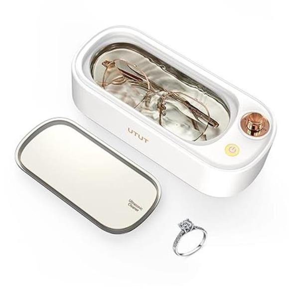 Ultrasonic Jewelry Cleaner, 48KHz Portable Ultrasonic Cleaner with 4 Modes - Picture 6 of 7